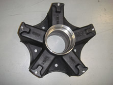 Custom CNC Machined Ductile Iron Wheel